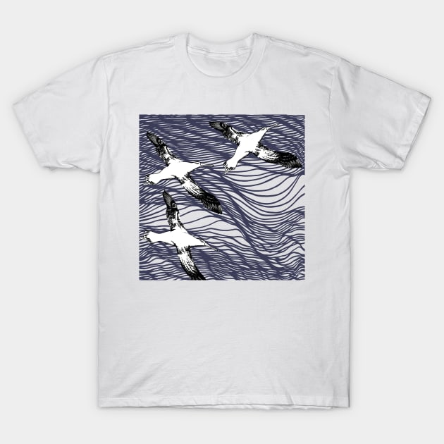 Endangered Species Wandering Albatross T-Shirt by topologydesign